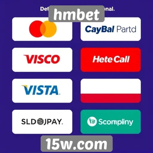 Comparação de métodos de pagamento disponíveis no hmbet